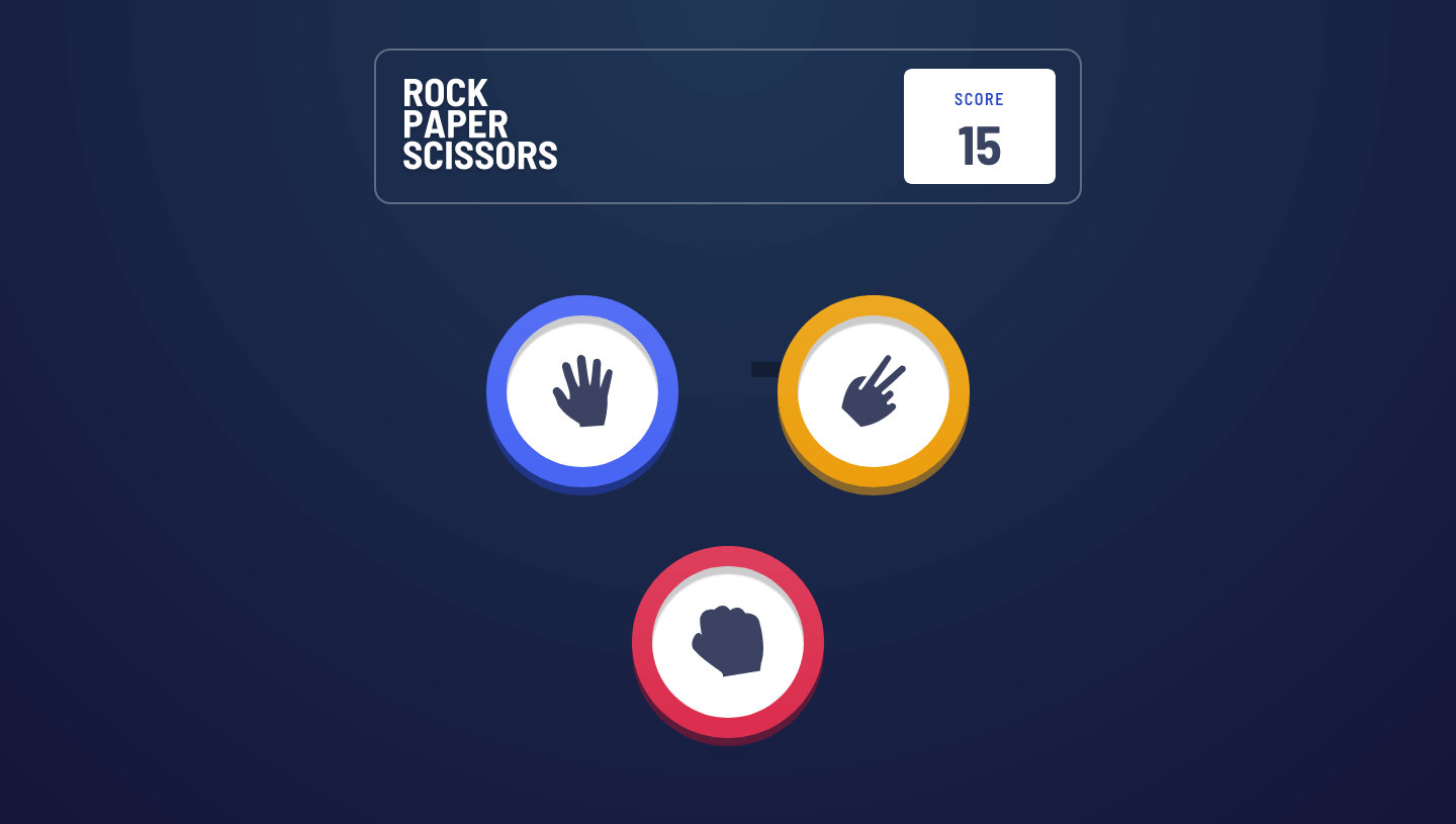 Rock, Paper, Scissors